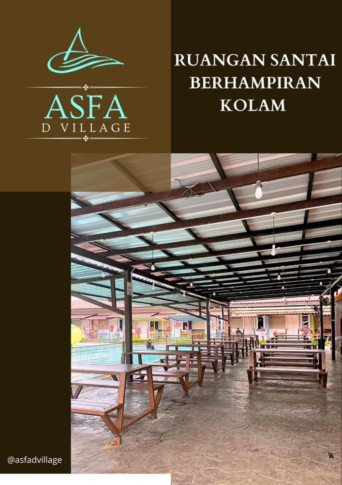 Asfa D Village - Resort - Homestay - Family Room Kemasik Exteriér fotografie